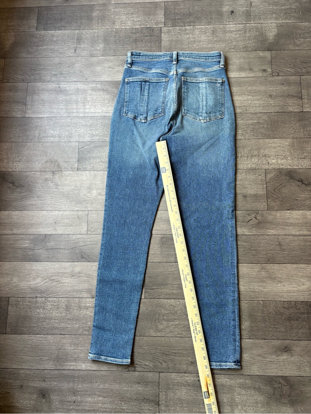 rag & bone Mid-Blue High-Rise Skinny Jeans - Picture 3 of 4
